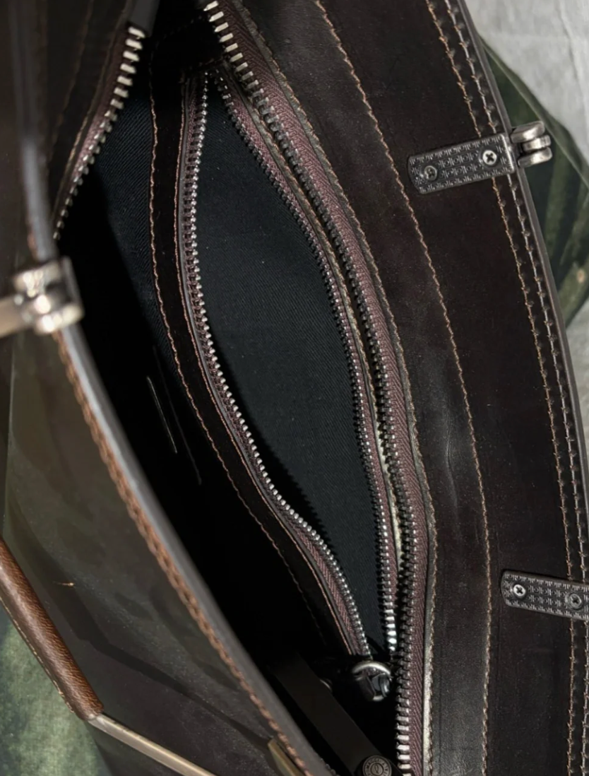 Campomaggi Leather Bag in Grigio