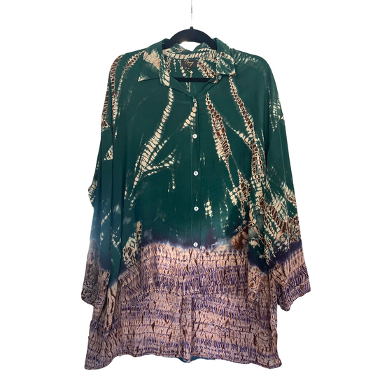 Raag Tie Dye Button Up Shirt