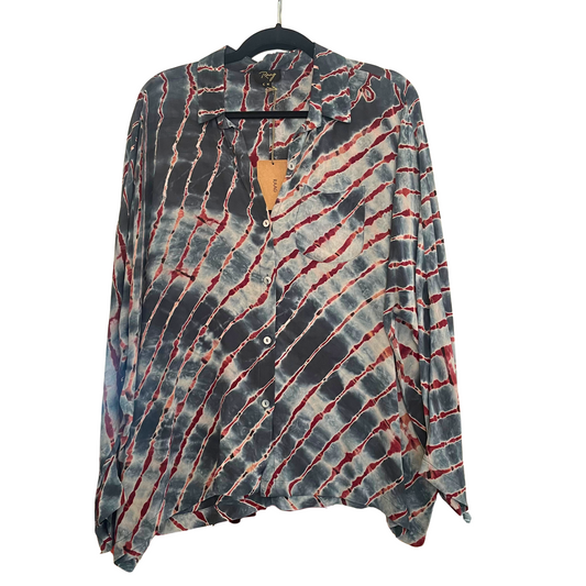 Raag Tie Dye Button Up Shirt