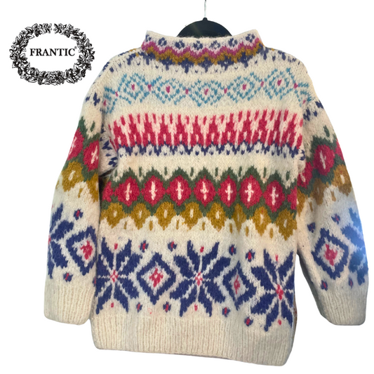 Frantic Long Winter Sweater