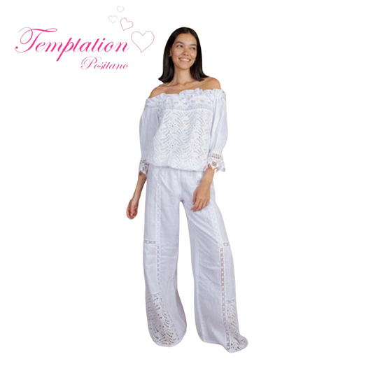 Temptation Positano Cecina Off the shoulder blouse