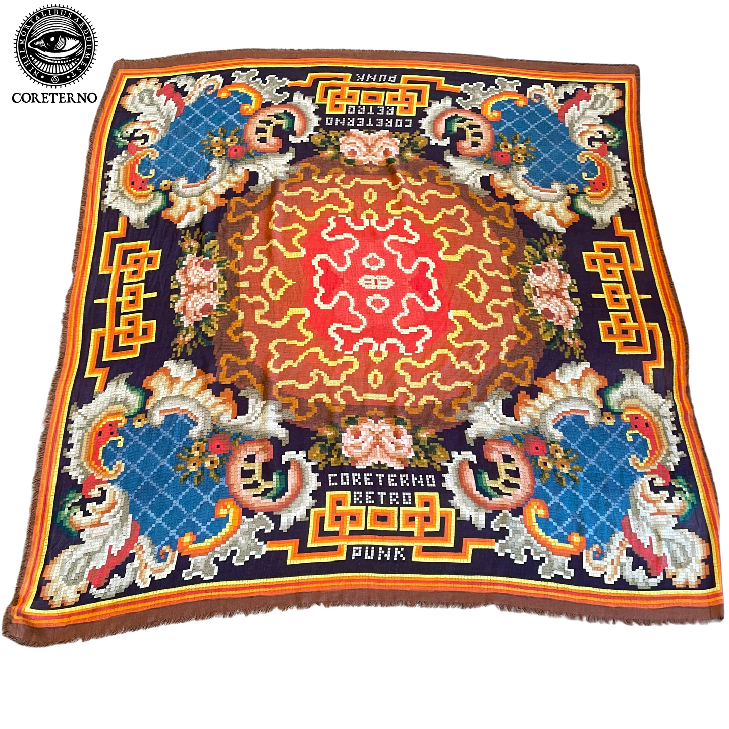 Coreterno Pixel Print Scarf