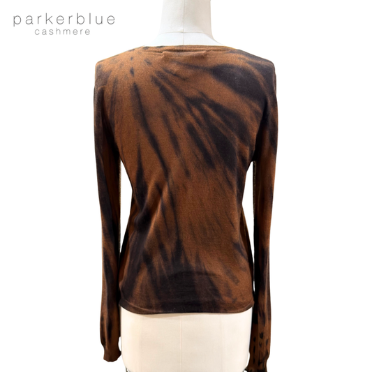 Parker Blue Cashmere Cardigan