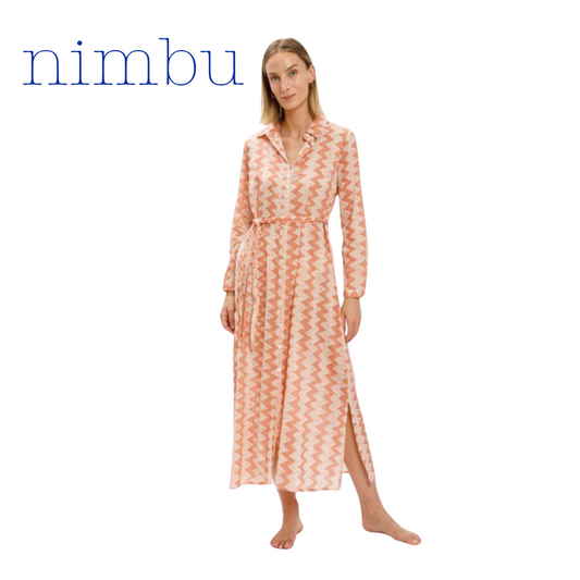 Nimbu Zu Dress in Shirbory Terra