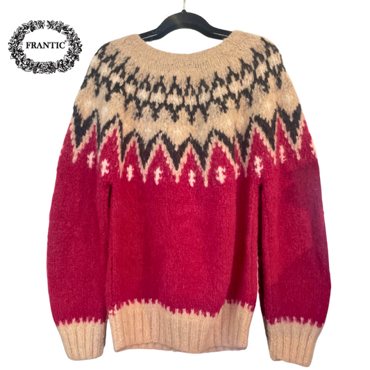 Frantic Valentine Pull Over Sweater