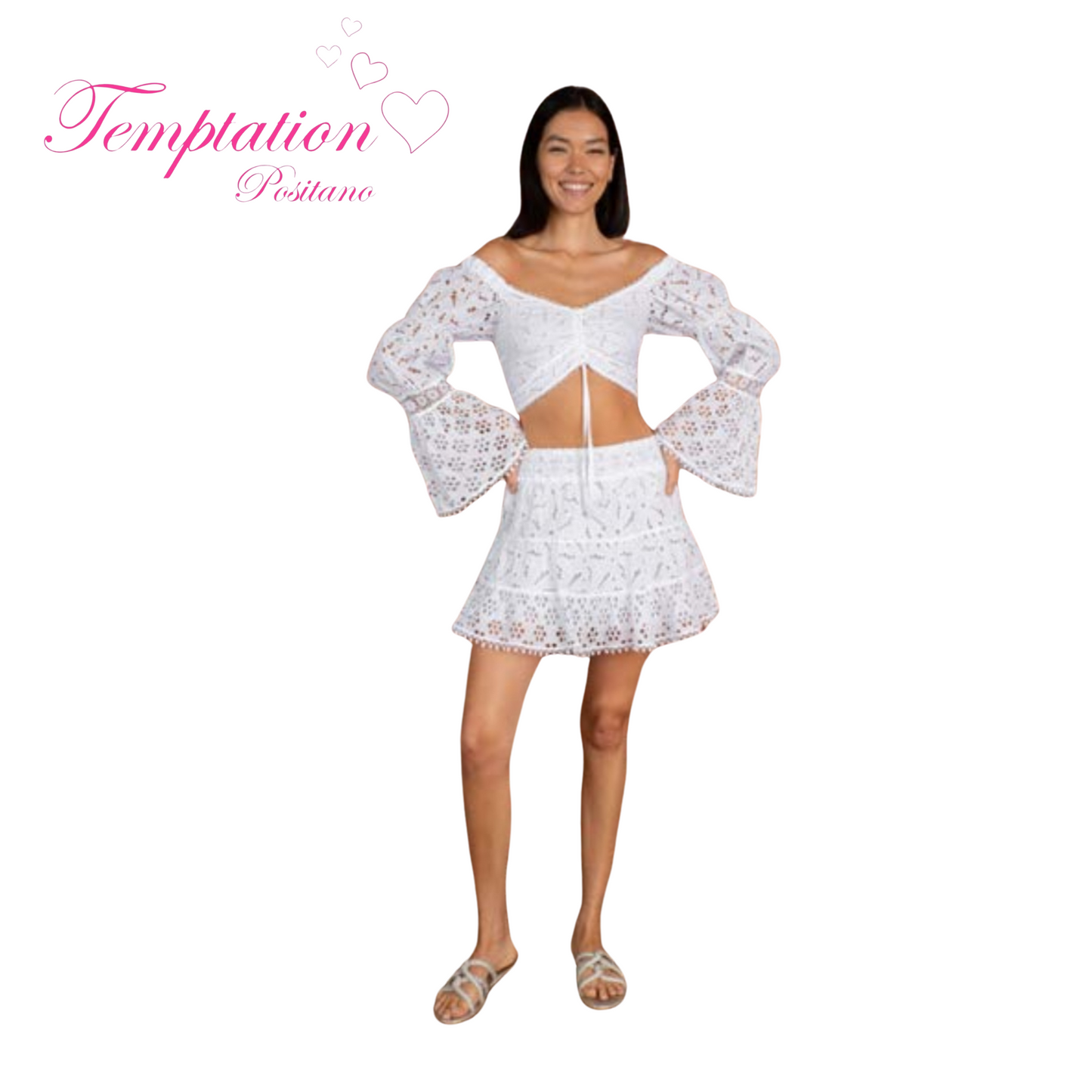 Temptation Positano Agri Mini Skirt