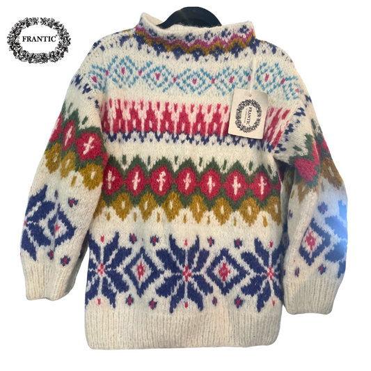 Frantic Long Winter Sweater