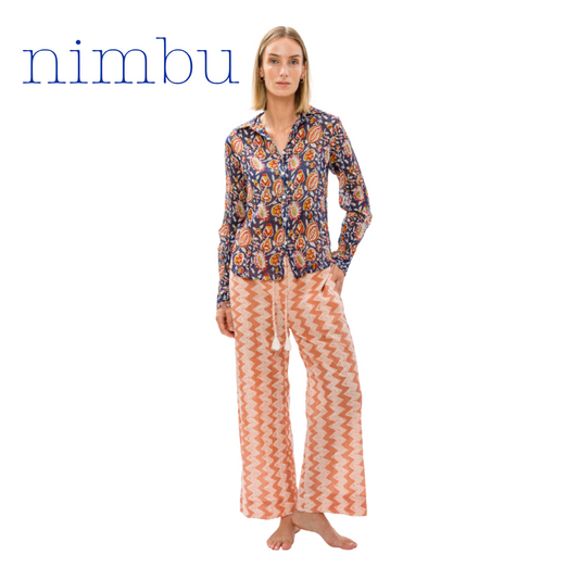 Nimbu Zu Shirt in Anshi Blue