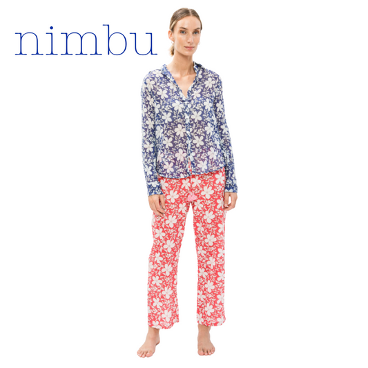 Nimbu Zu Shirt in Poppy Blue