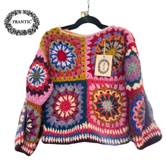 Frantic Endless Summer Granny Square Sweater