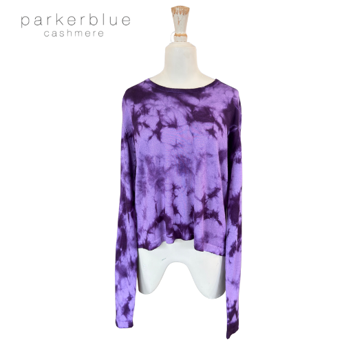 Parker Blue Cashmere Long Sleeve Shirt