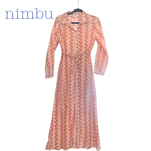 Nimbu Zu Dress in Shirbory Terra