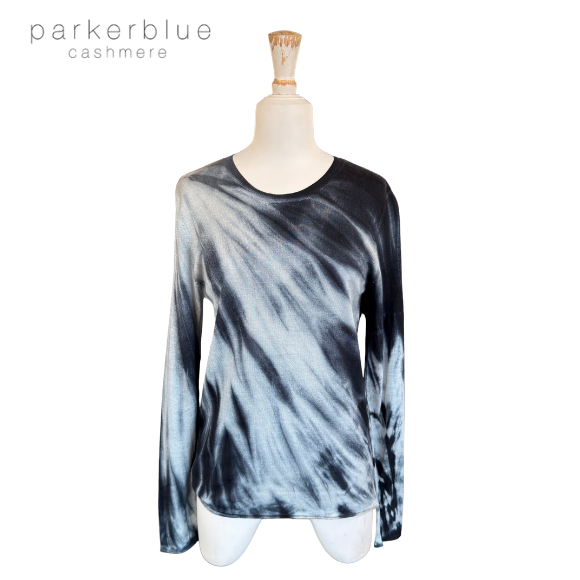 Parker Blue Cashmere Long Sleeve Shirt
