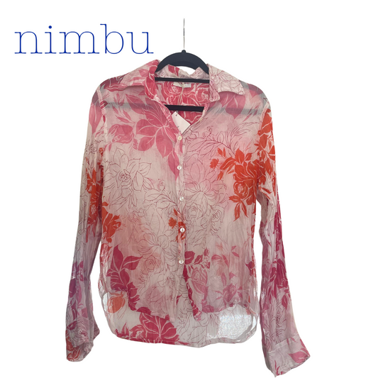 Nimbu Zu Shirt in Primavera Pink