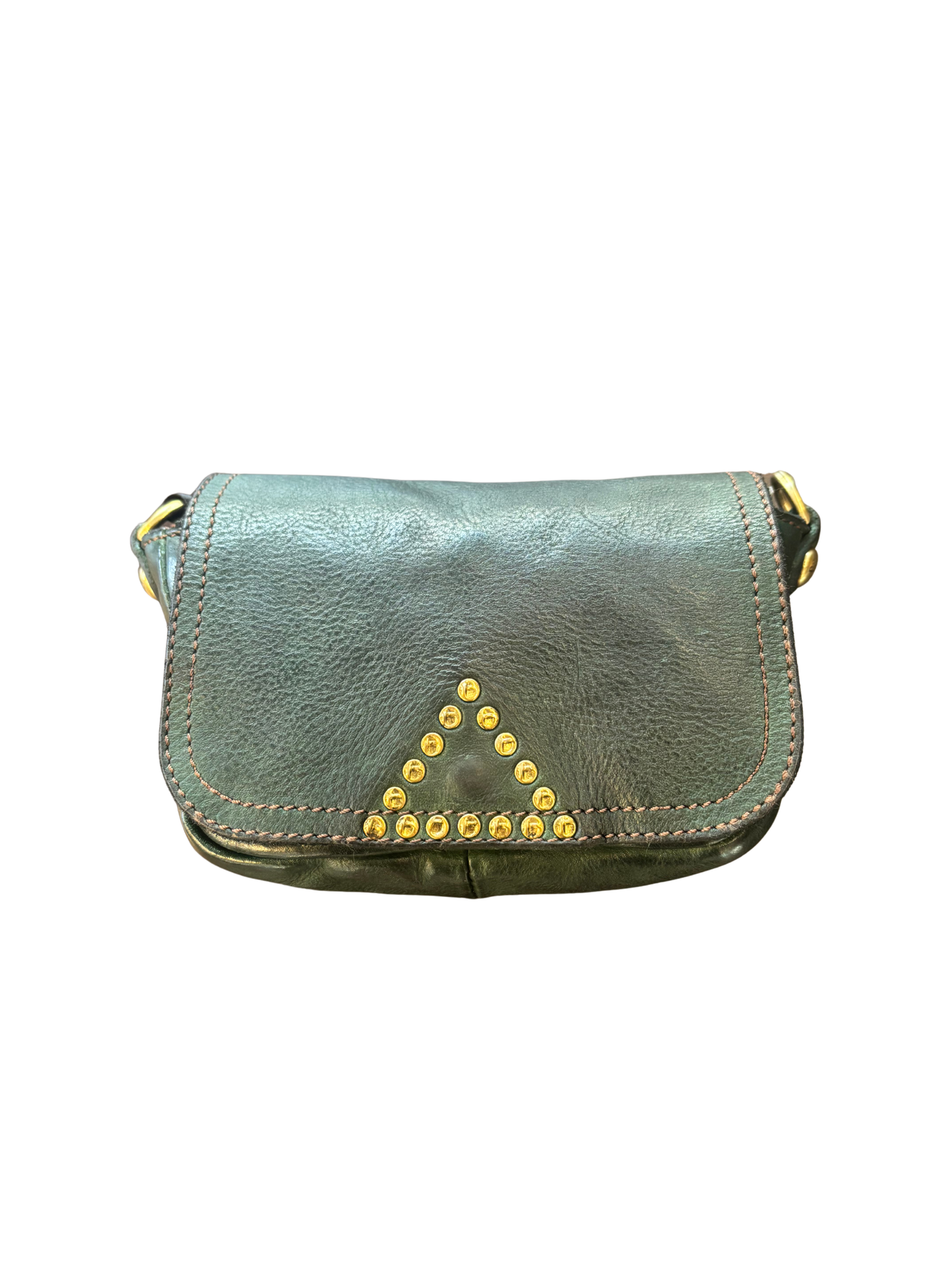 Campomaggi Leather Bag/Clutch in Bottiglia