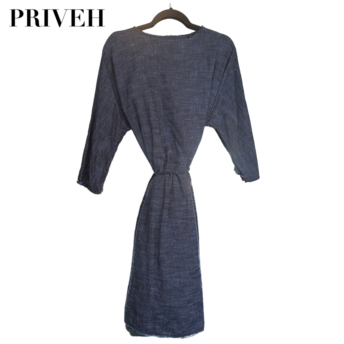 Priveh Long Sleeve Dress in Color Night